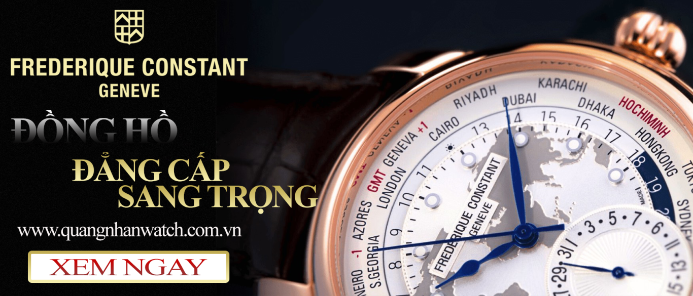 FREDERIQUE CONSTANT | QUANG NHÀN WATCH - ĐỒNG HỒ XÁCH TAY CHÍNH HÃNG